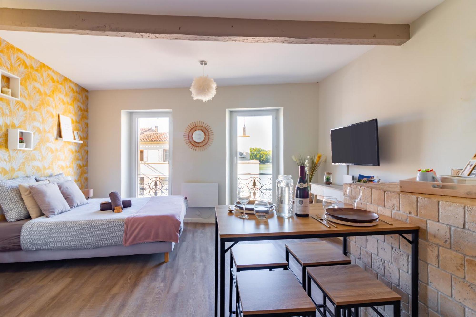 Apartamento Au Pied Du Grand Bassin Castelnaudary Exterior foto